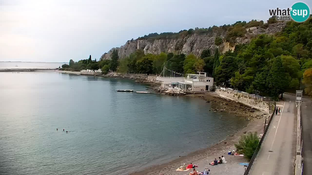 Webcam Baie de Sistiana – Vue en direct de la marina et de la baie