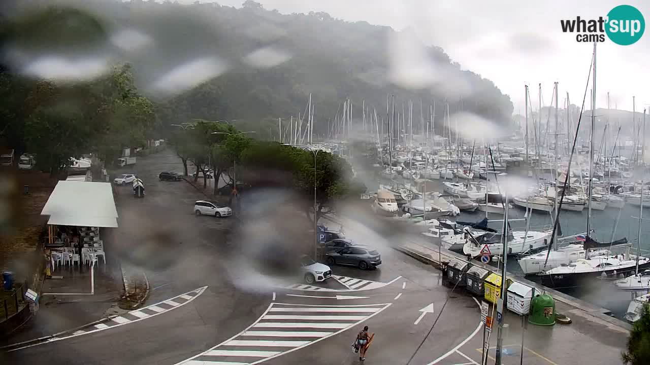 Webcam Baie de Sistiana – Vue en direct de la marina et de la baie