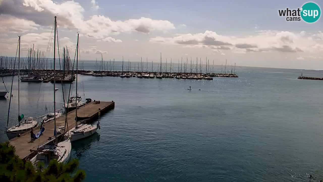 Webcam Sistiana Bucht – Liveblick auf Marina und Bucht