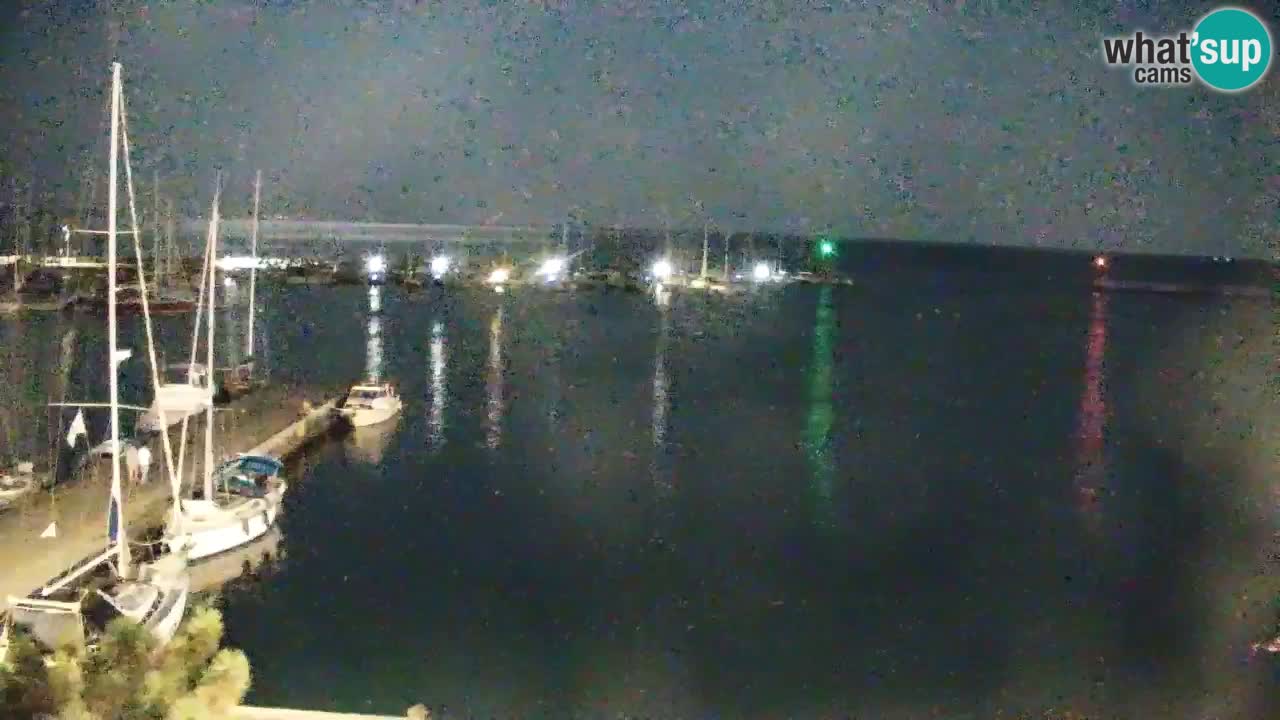 Webcam Baie de Sistiana – Vue en direct de la marina et de la baie