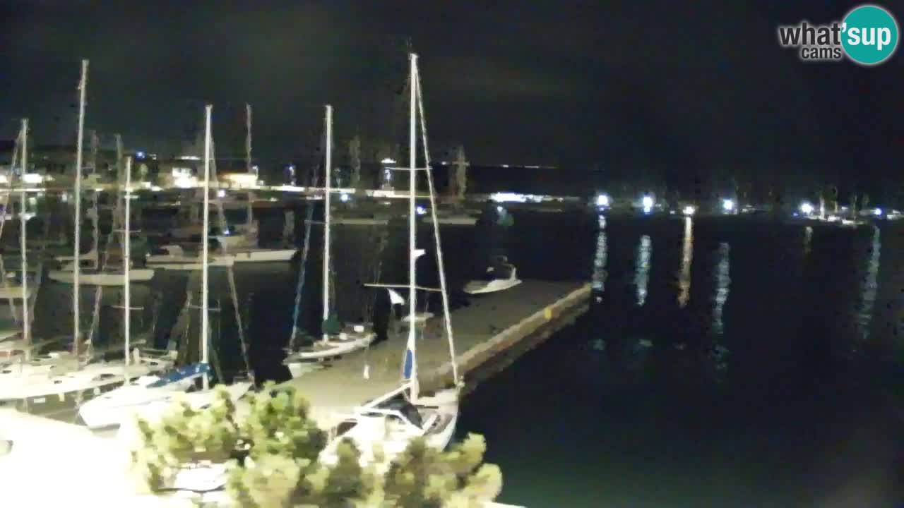 Webcam Baie de Sistiana – Vue en direct de la marina et de la baie