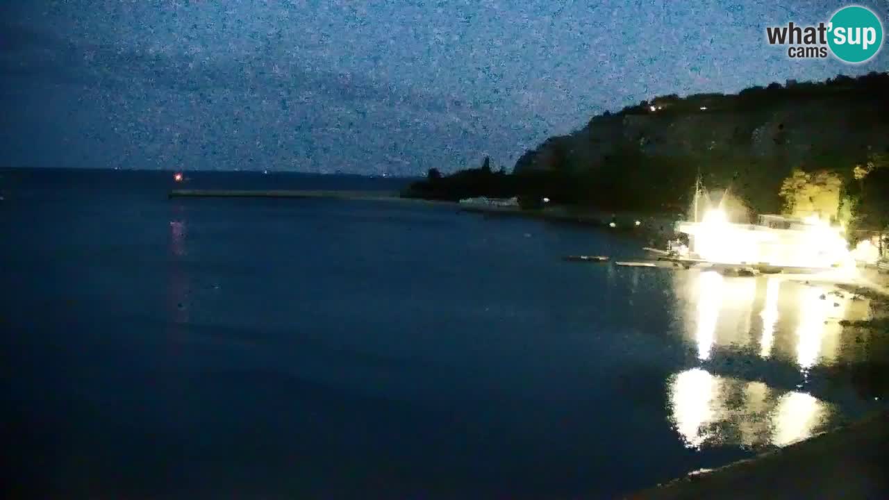 Webcam Baie de Sistiana – Vue en direct de la marina et de la baie