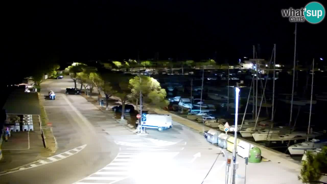 Webcam Baie de Sistiana – Vue en direct de la marina et de la baie