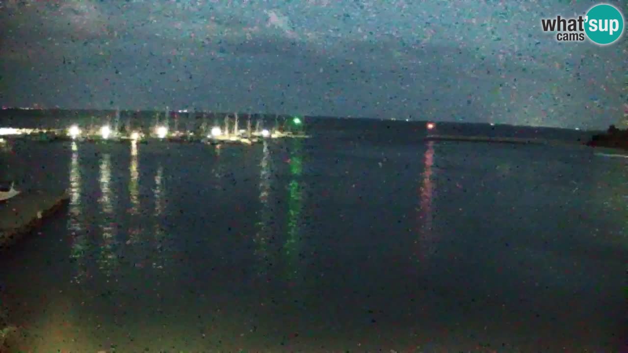 Webcam Baie de Sistiana – Vue en direct de la marina et de la baie