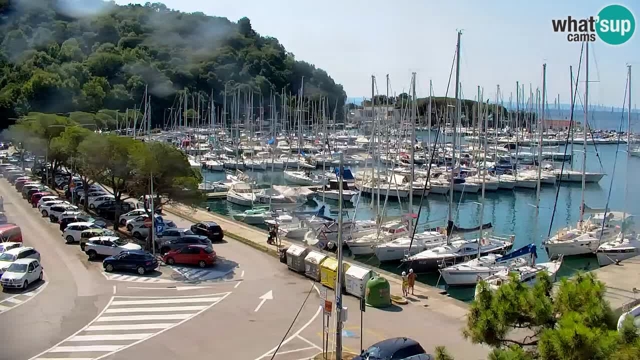 Webcam Sistiana Baia – Live View of the Marina and Gulf