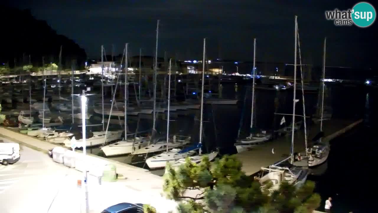 Webcam Sistiana Baia – Live View of the Marina and Gulf