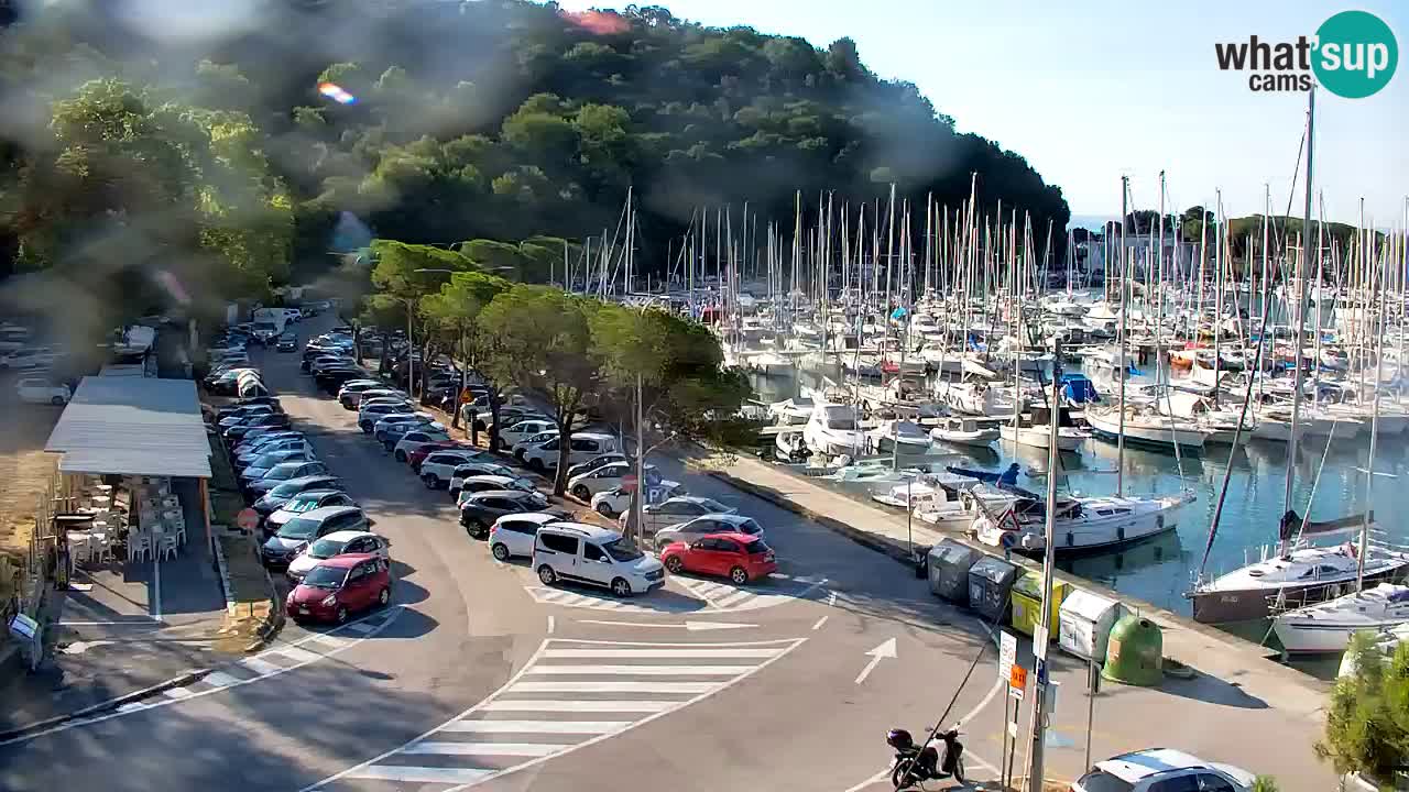 Webcam Sistiana Baia – Live View of the Marina and Gulf