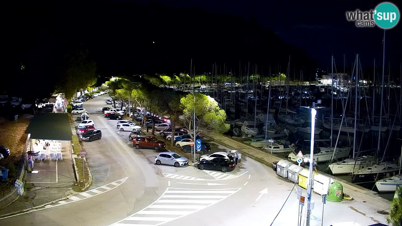 Webcam Sistiana Baia – Live View of the Marina and Gulf