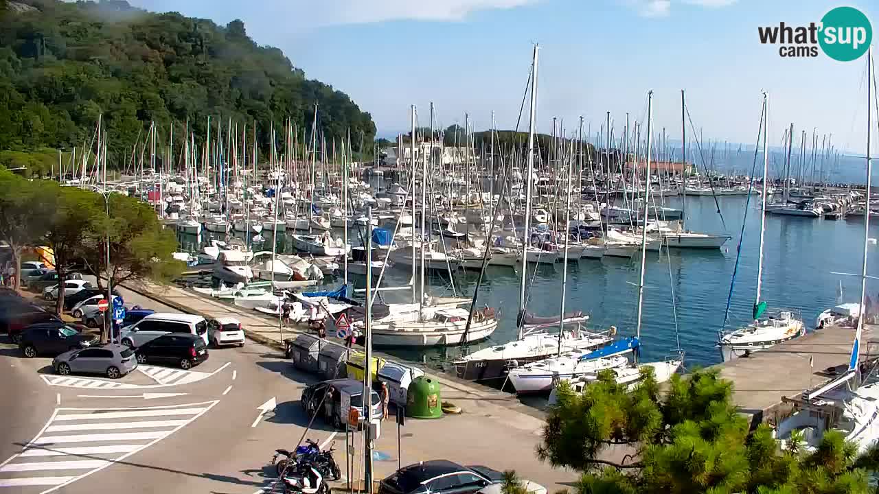 Webcam Sistiana Bucht – Liveblick auf Marina und Bucht