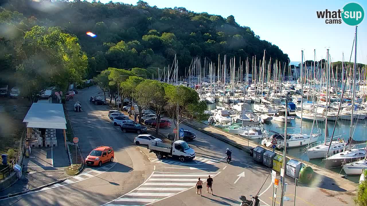 Webcam Sistiana Baia – Live View of the Marina and Gulf