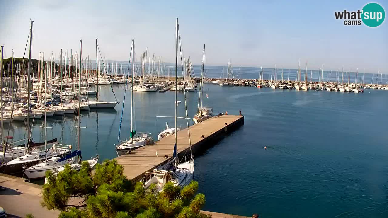 Webcam Sistiana Bucht – Liveblick auf Marina und Bucht