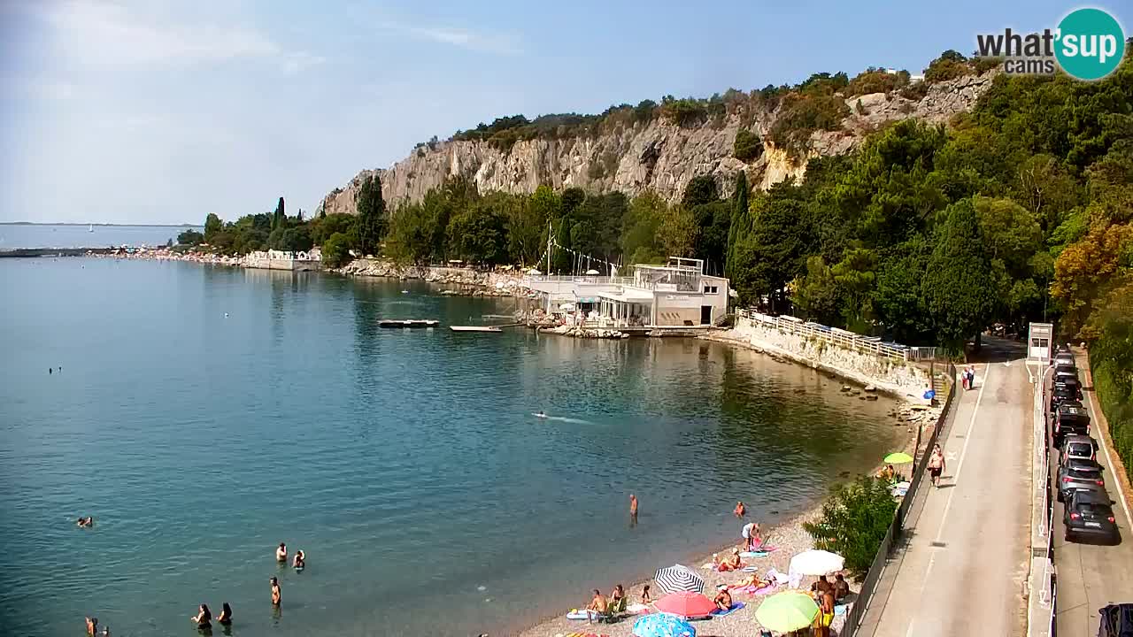 Spletna kamera Sesljanski zaliv – Pogled v živo na marino in zaliv