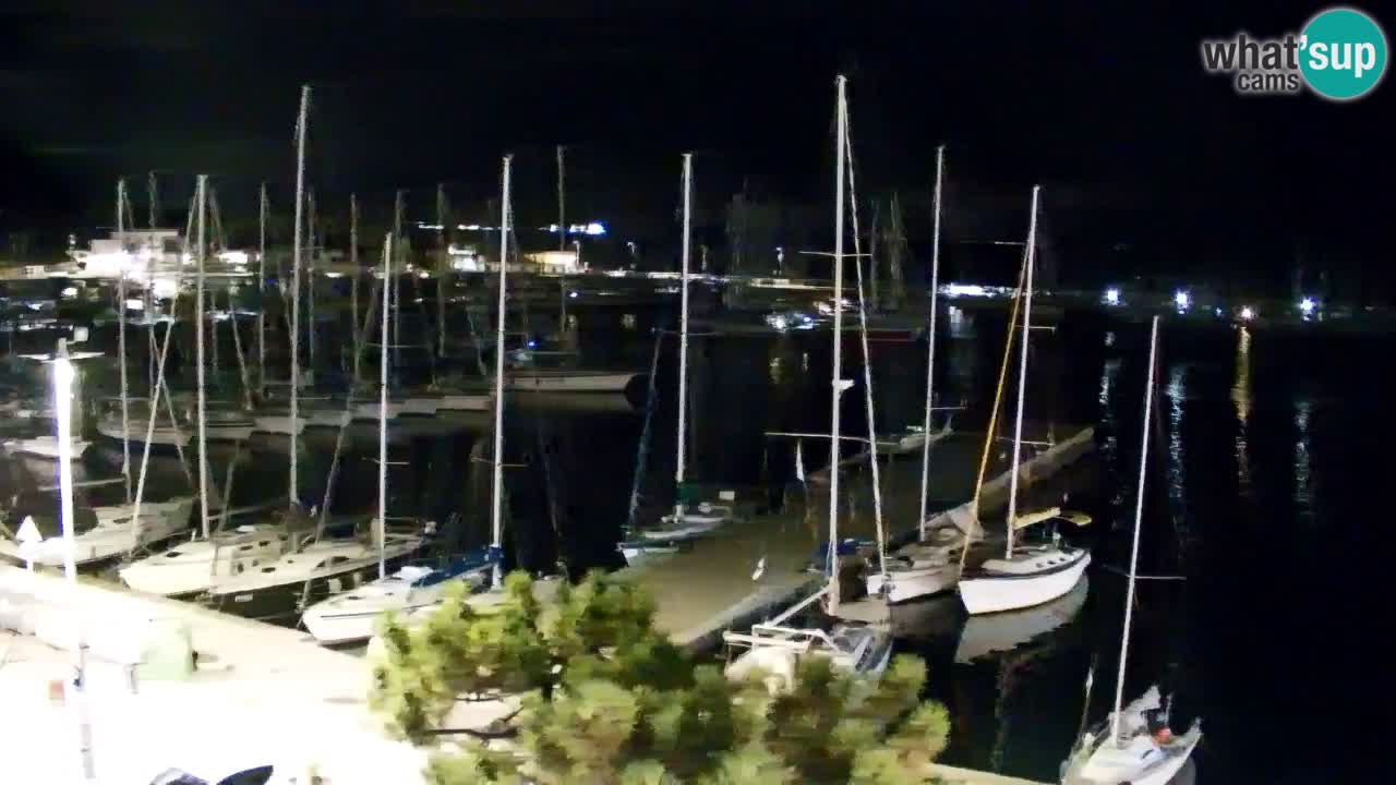 Webcam Baie de Sistiana – Vue en direct de la marina et de la baie