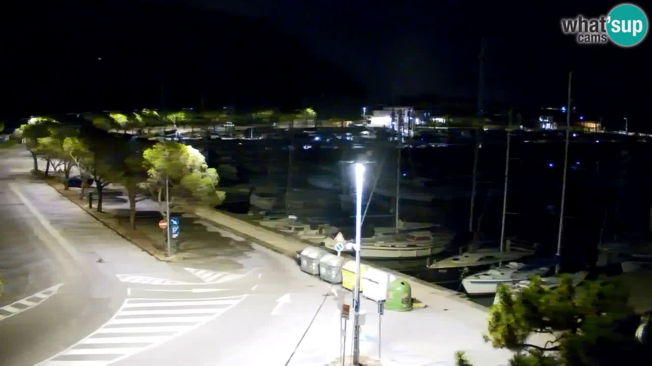 Webcam Sistiana Baia – Live View of the Marina and Gulf