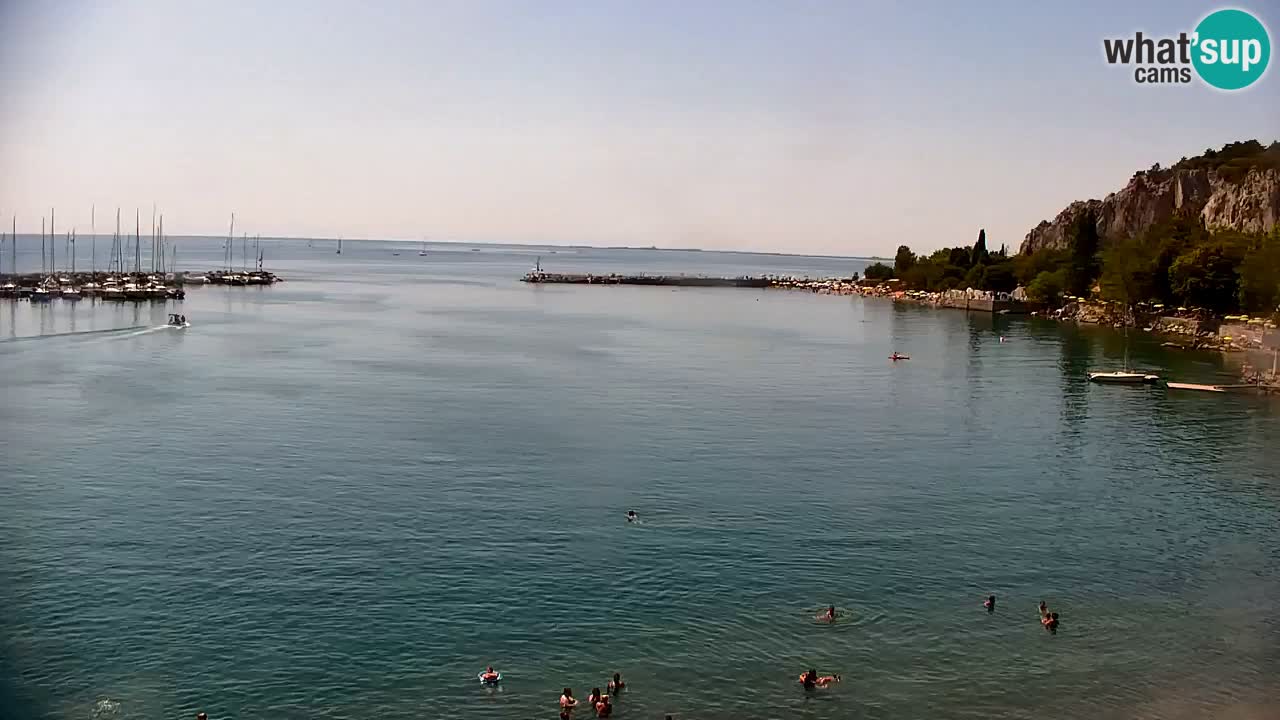 Webcam Sistiana Baia – Live View of the Marina and Gulf