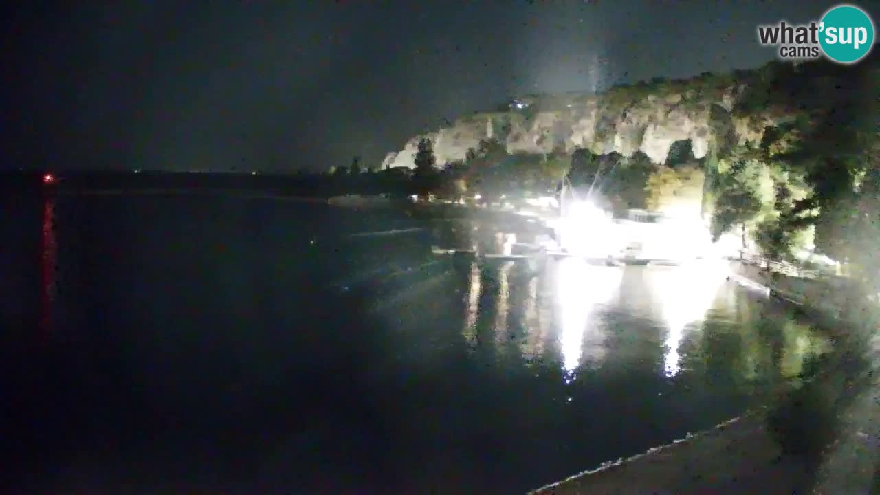 Webcam Baie de Sistiana – Vue en direct de la marina et de la baie