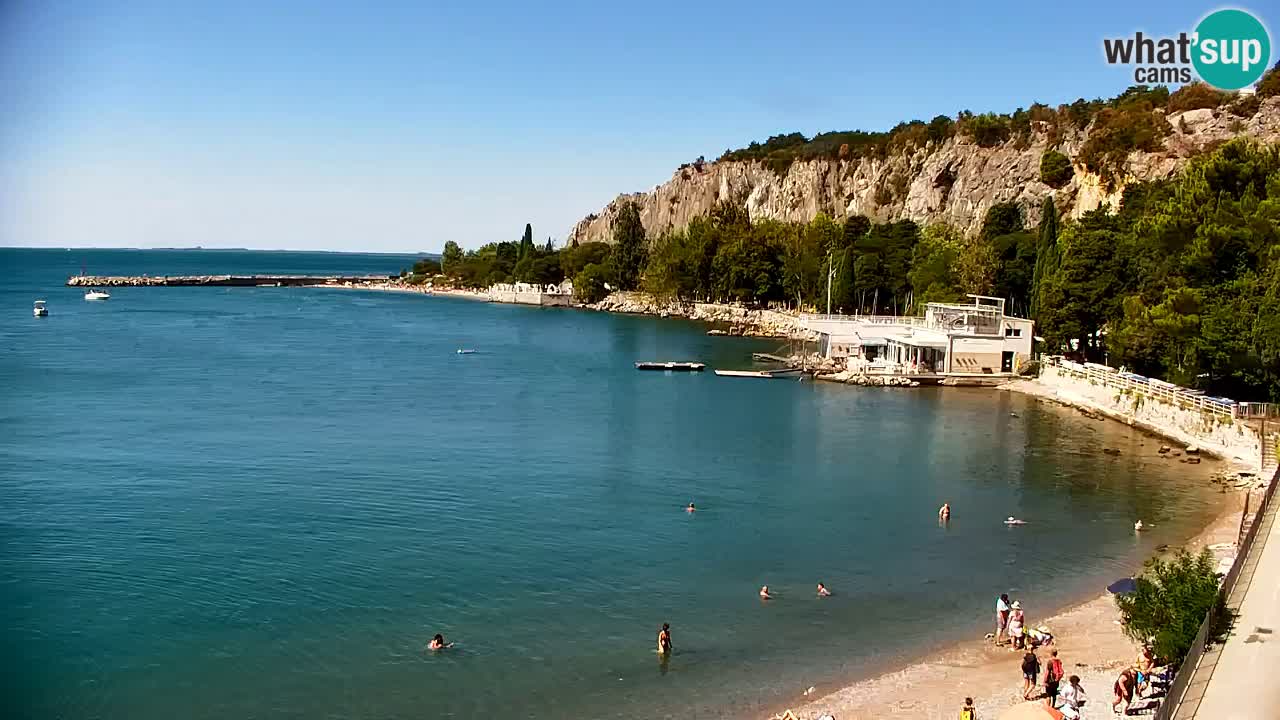 Webcam Sistiana Baia – Live View of the Marina and Gulf