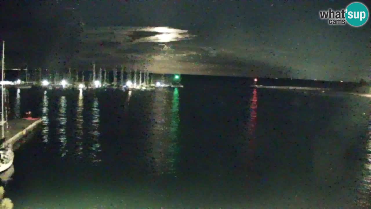 Webcam Baie de Sistiana – Vue en direct de la marina et de la baie