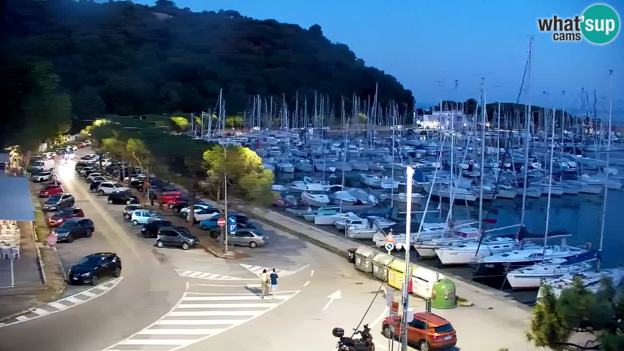 Web kamera Sistiana Uvala – Pogled uživo na marinu i zaljev
