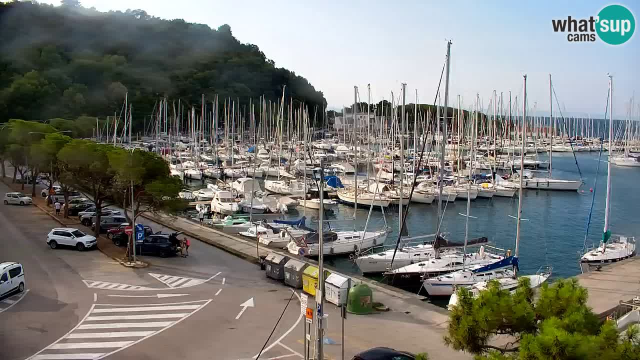 Webcam Baie de Sistiana – Vue en direct de la marina et de la baie
