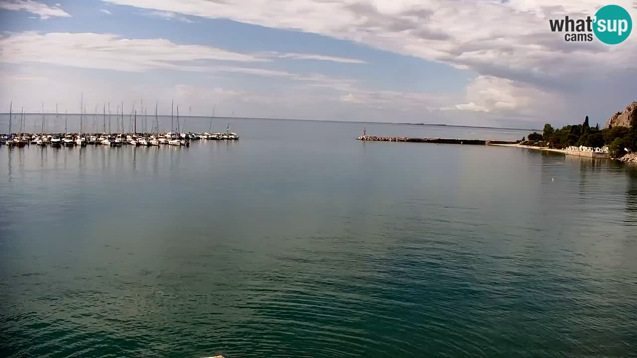 Webcam Sistiana Baia – Live View of the Marina and Gulf