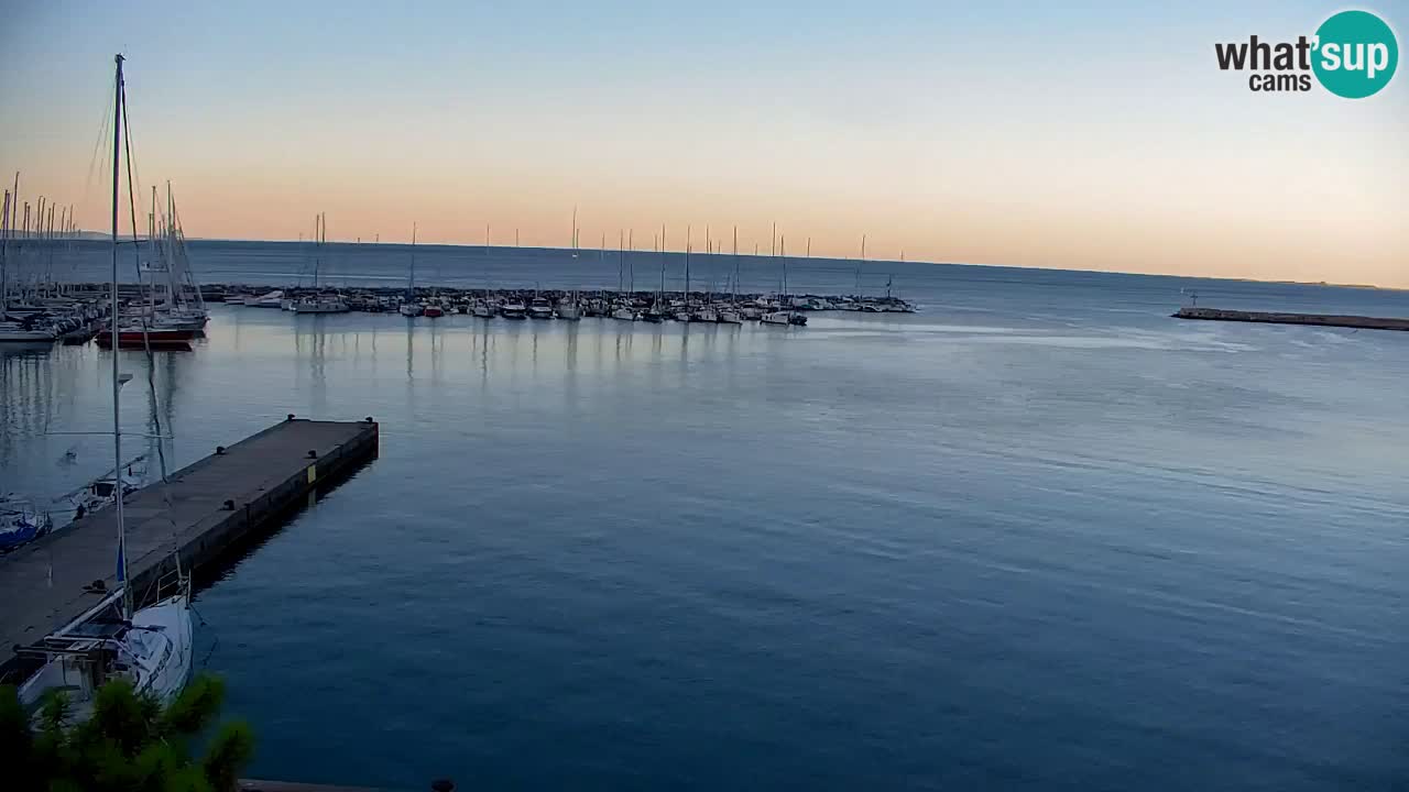 Webcam Sistiana Bucht – Liveblick auf Marina und Bucht