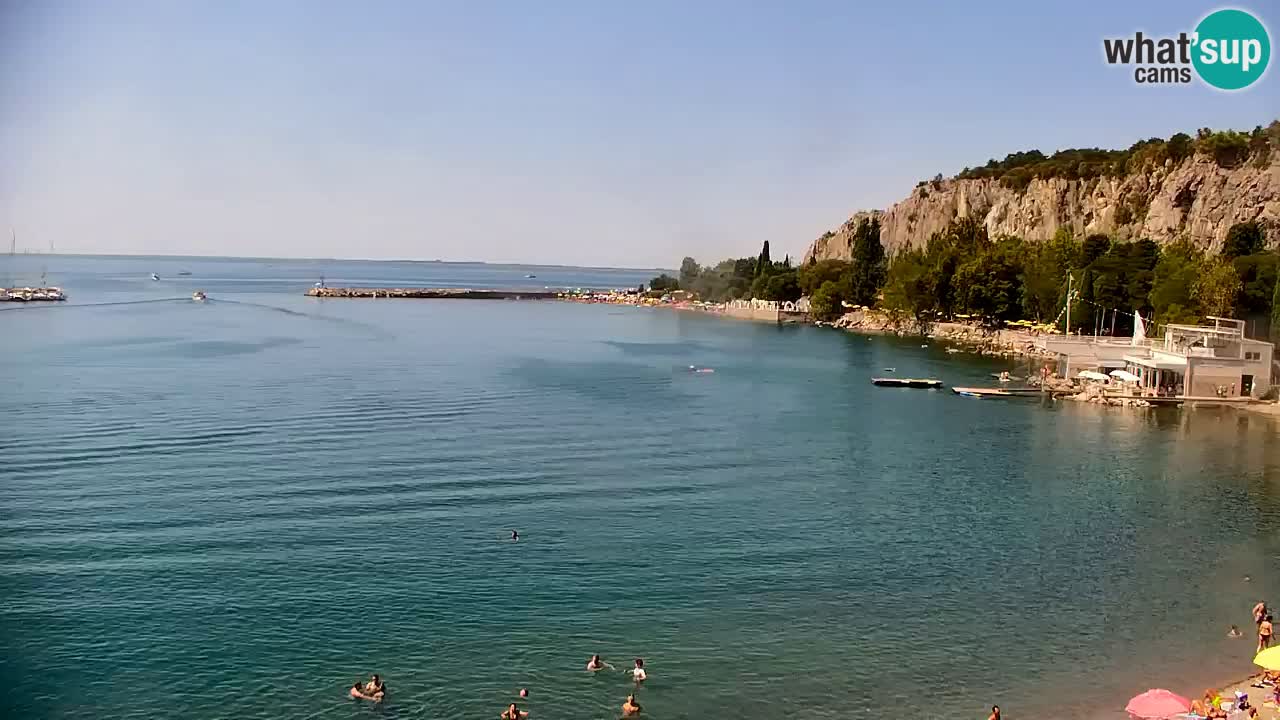 Webcam Sistiana Baia – Live View of the Marina and Gulf
