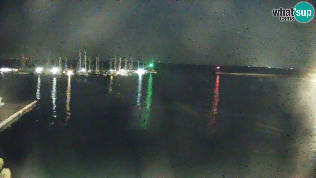 Webcam Baie de Sistiana – Vue en direct de la marina et de la baie