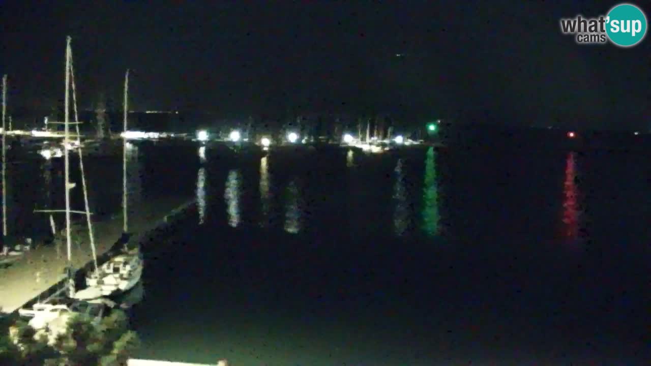 Webcam Bahía de Sistiana – Vista en directo del puerto deportivo y la costa