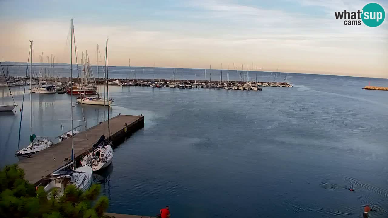 Webcam Sistiana Bucht – Liveblick auf Marina und Bucht