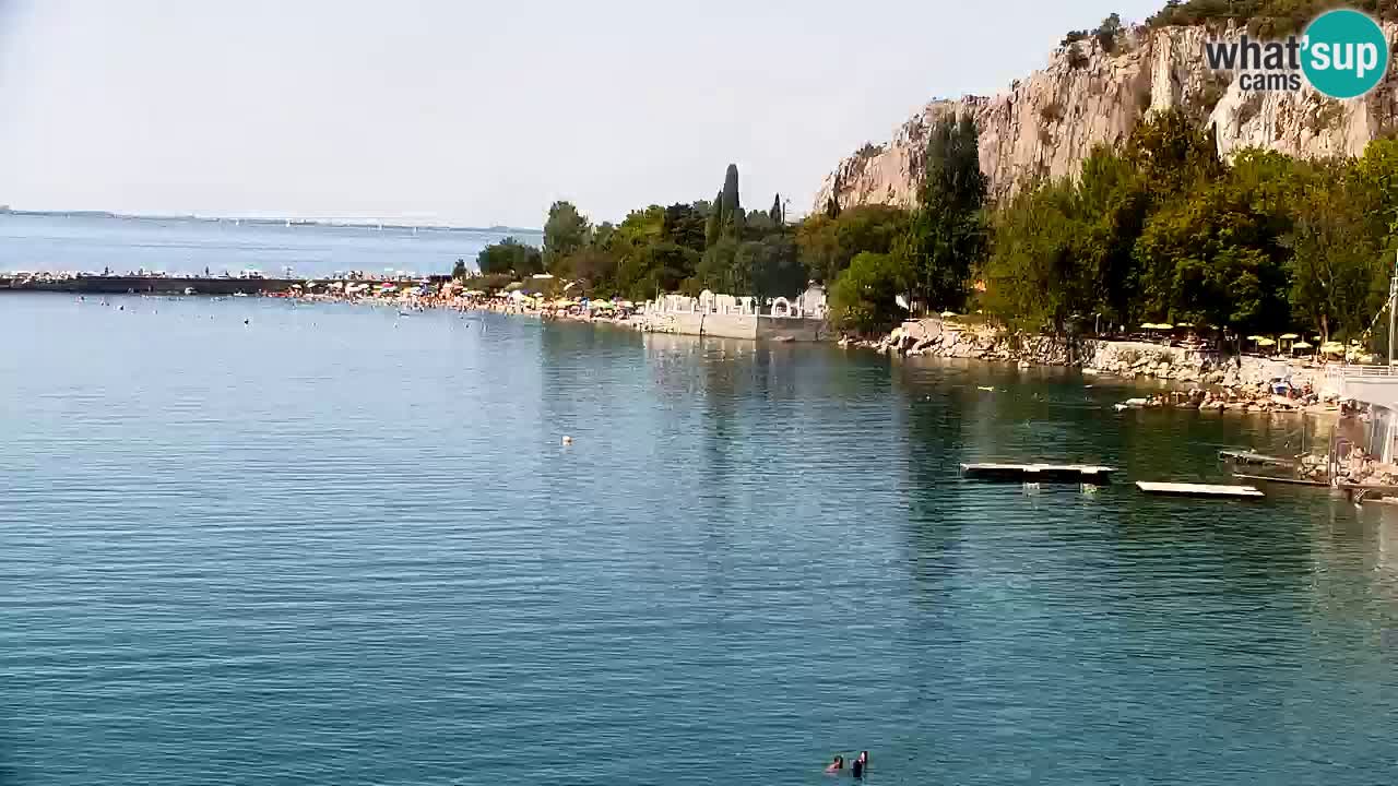 Webcam Baie de Sistiana – Vue en direct de la marina et de la baie
