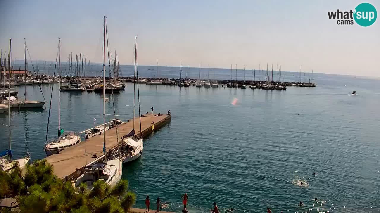 Webcam Sistiana Bucht – Liveblick auf Marina und Bucht