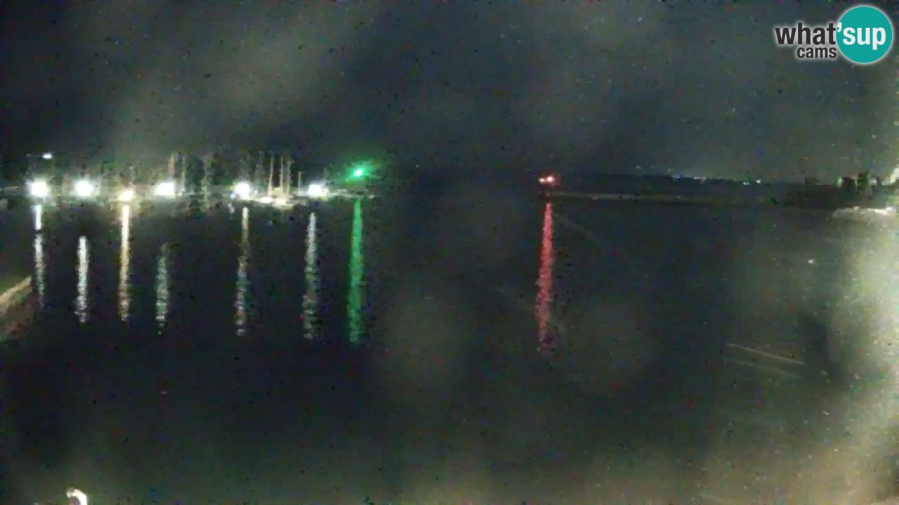 Webcam Baie de Sistiana – Vue en direct de la marina et de la baie