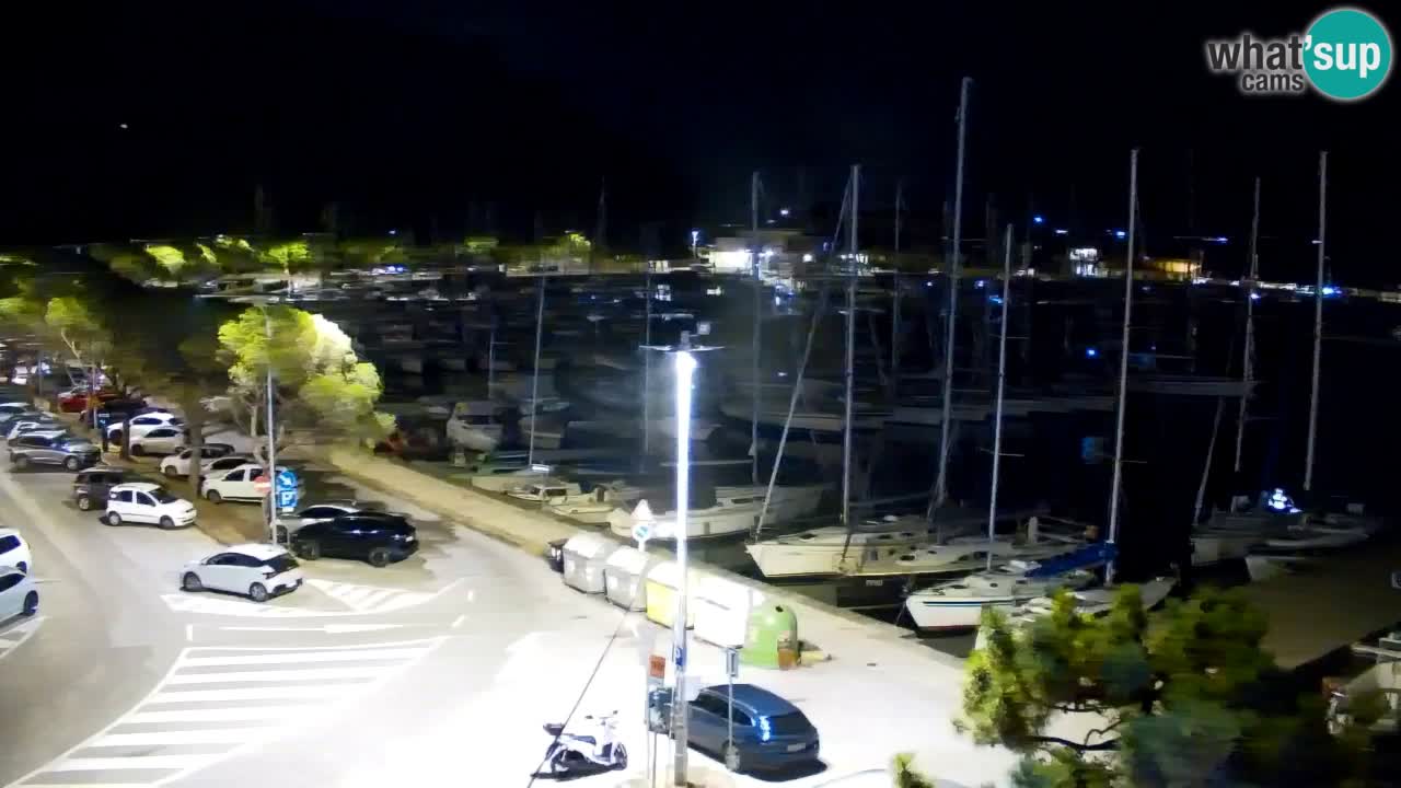 Web kamera Sistiana Uvala – Pogled uživo na marinu i zaljev