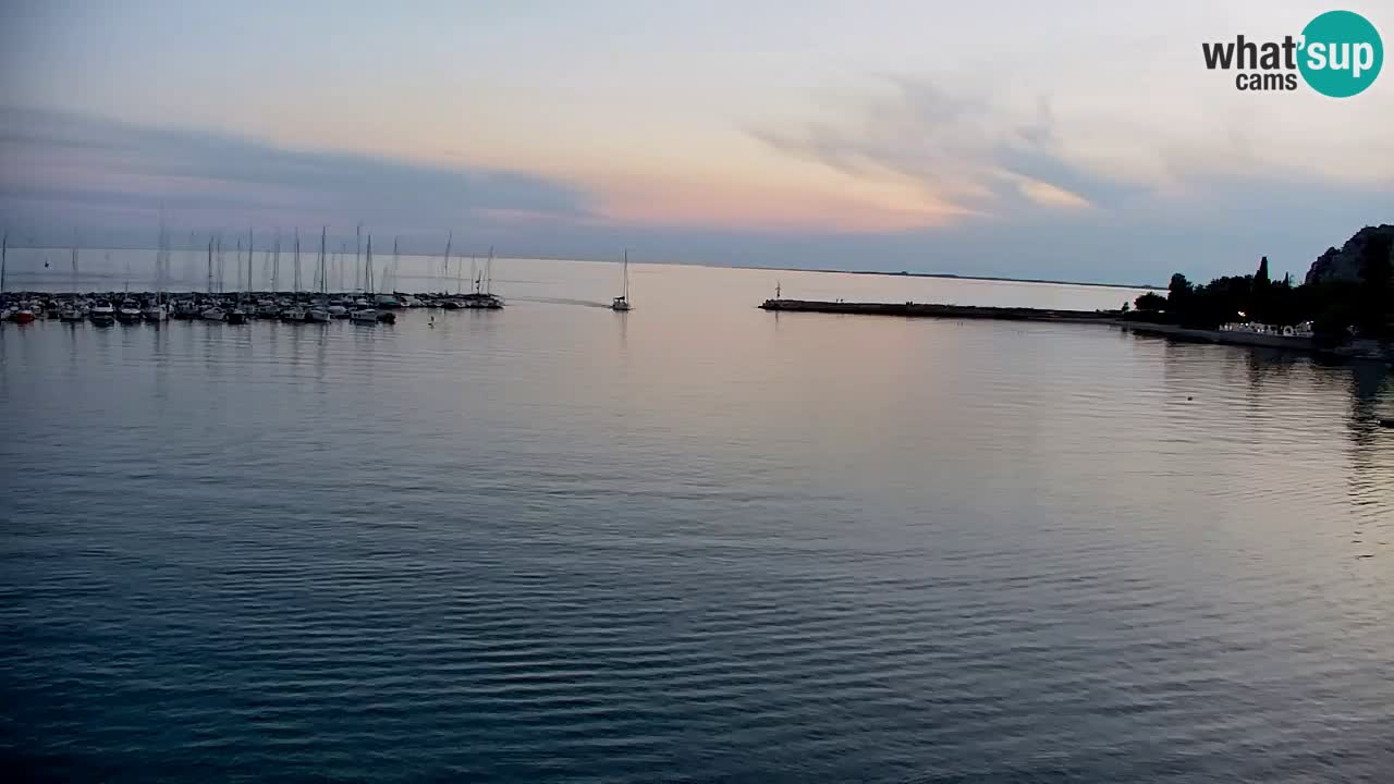 Webcam Sistiana Baia – Live View of the Marina and Gulf