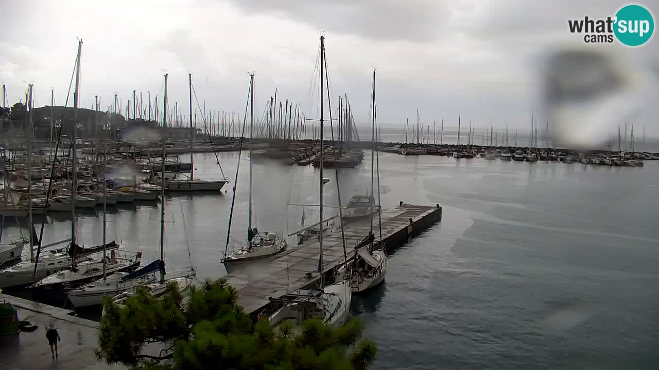 Webcam Baie de Sistiana – Vue en direct de la marina et de la baie