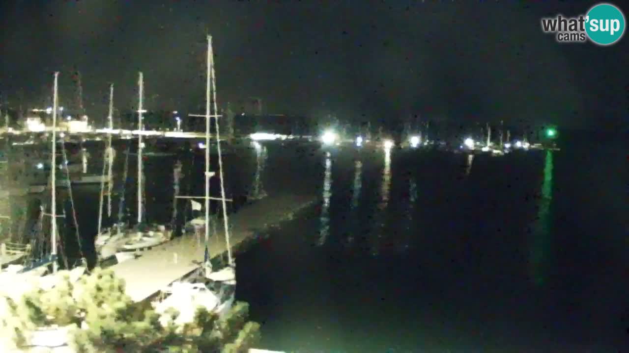 Webcam Baie de Sistiana – Vue en direct de la marina et de la baie