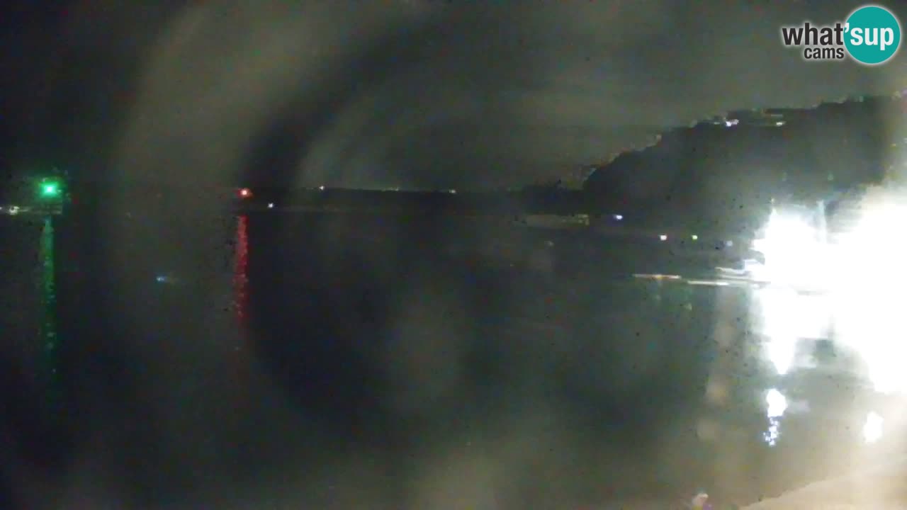 Webcam Bahía de Sistiana – Vista en directo del puerto deportivo y la costa