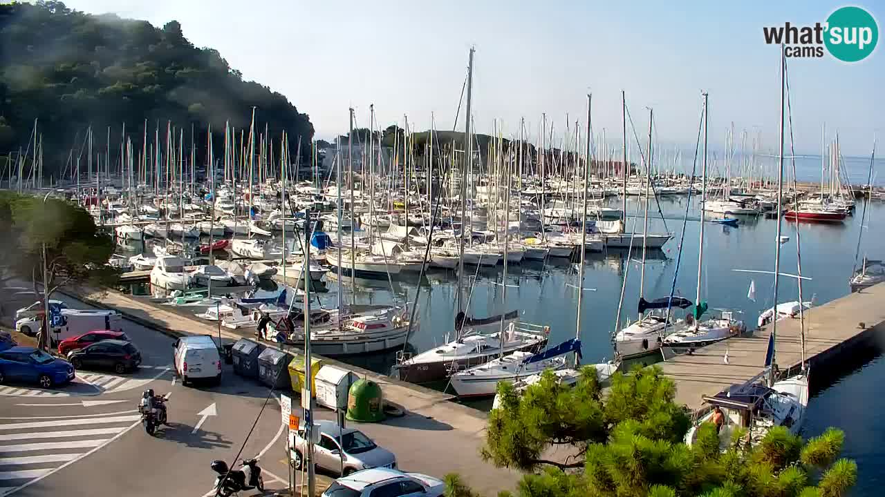 Webcam Baie de Sistiana – Vue en direct de la marina et de la baie