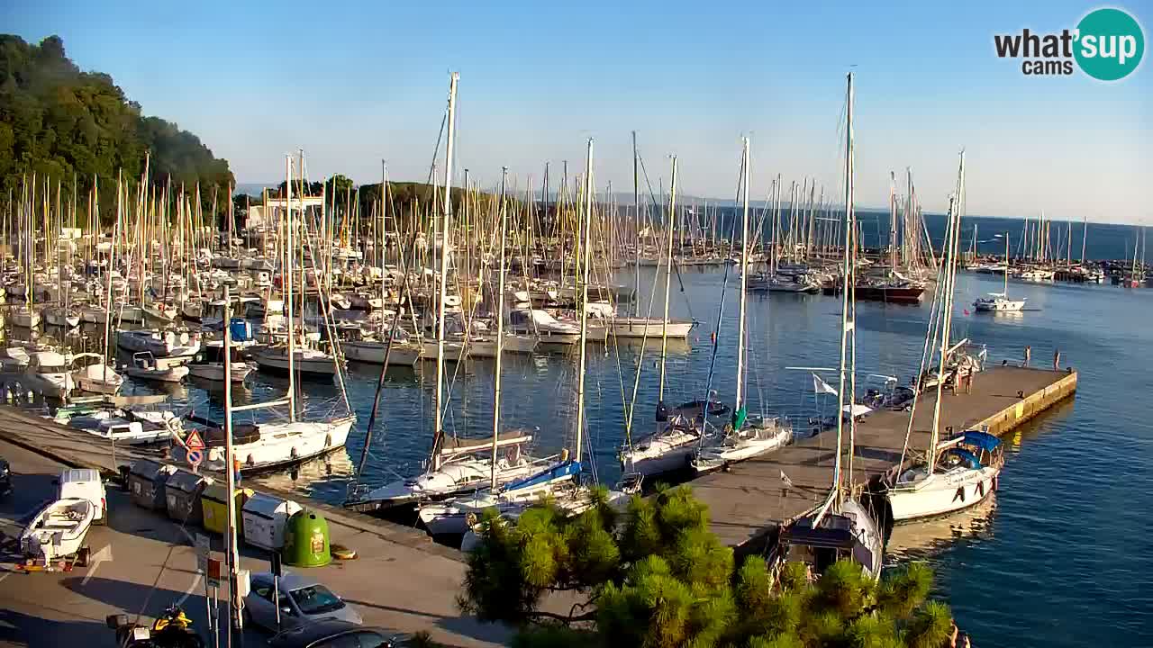 Webcam Sistiana Bucht – Liveblick auf Marina und Bucht