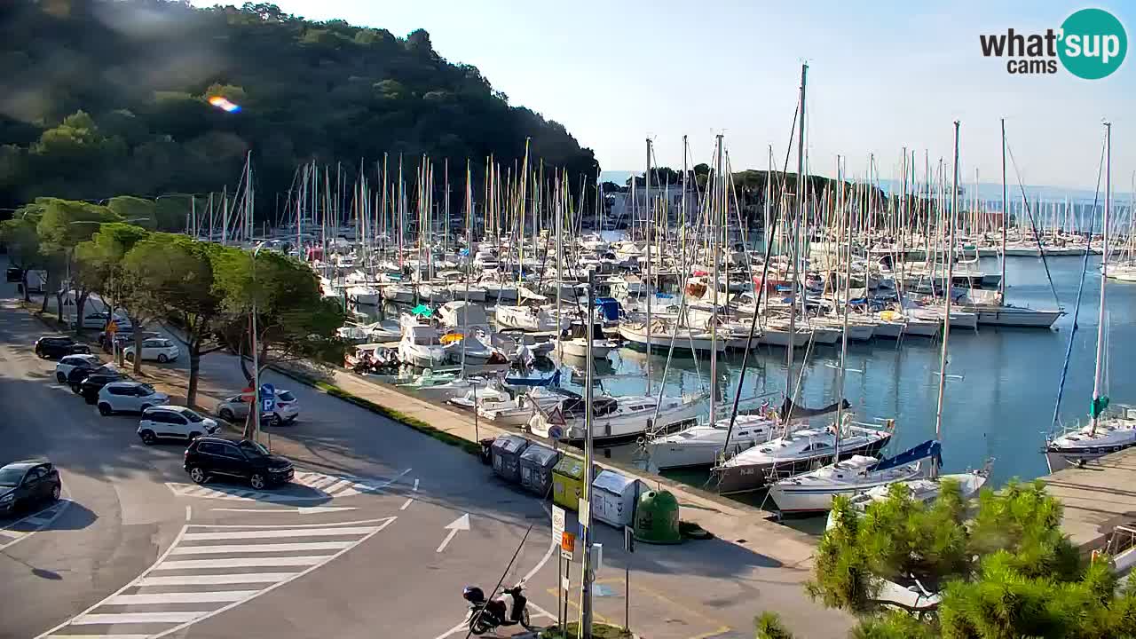 Webcam Sistiana Baia – Live View of the Marina and Gulf