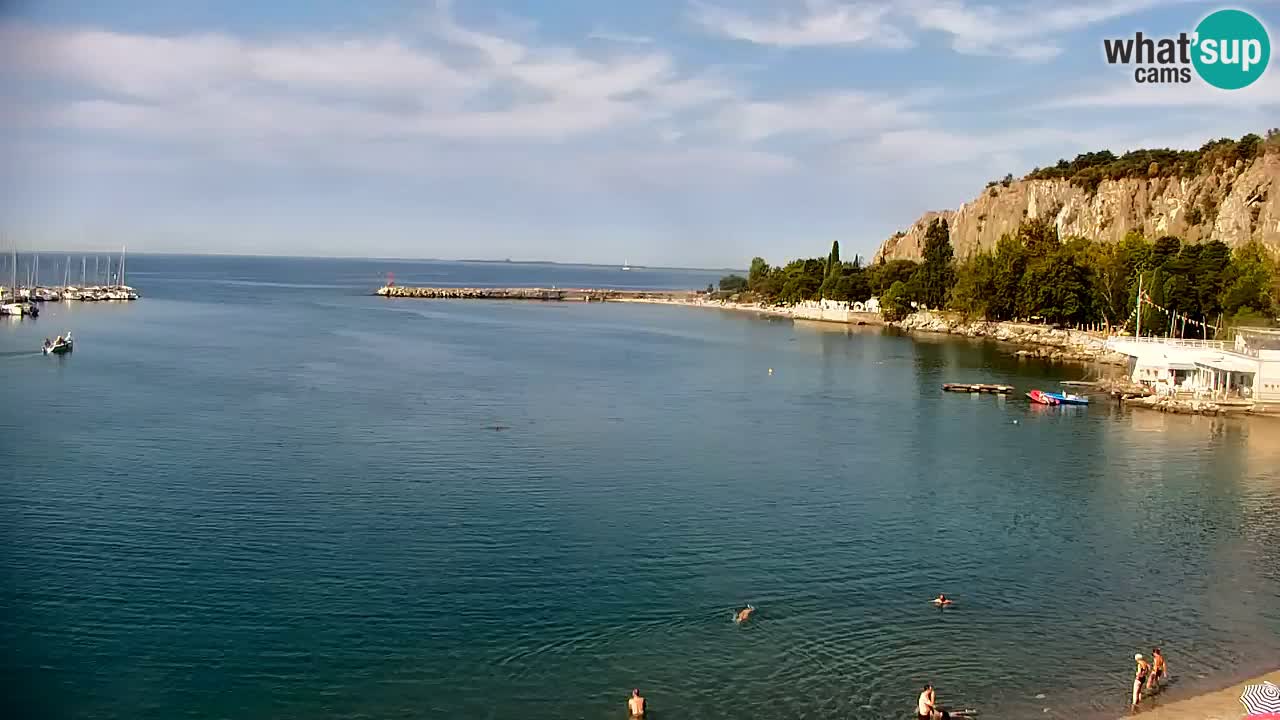 Webcam Sistiana Bucht – Liveblick auf Marina und Bucht