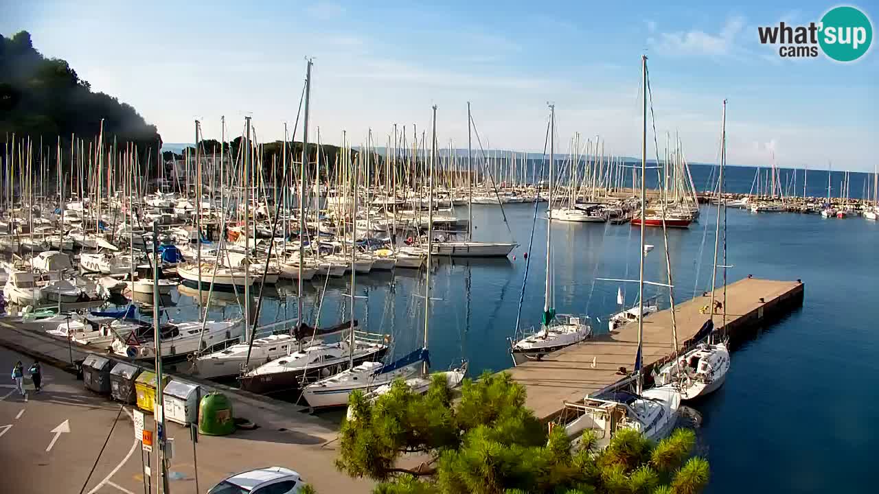 Webcam Sistiana Bucht – Liveblick auf Marina und Bucht