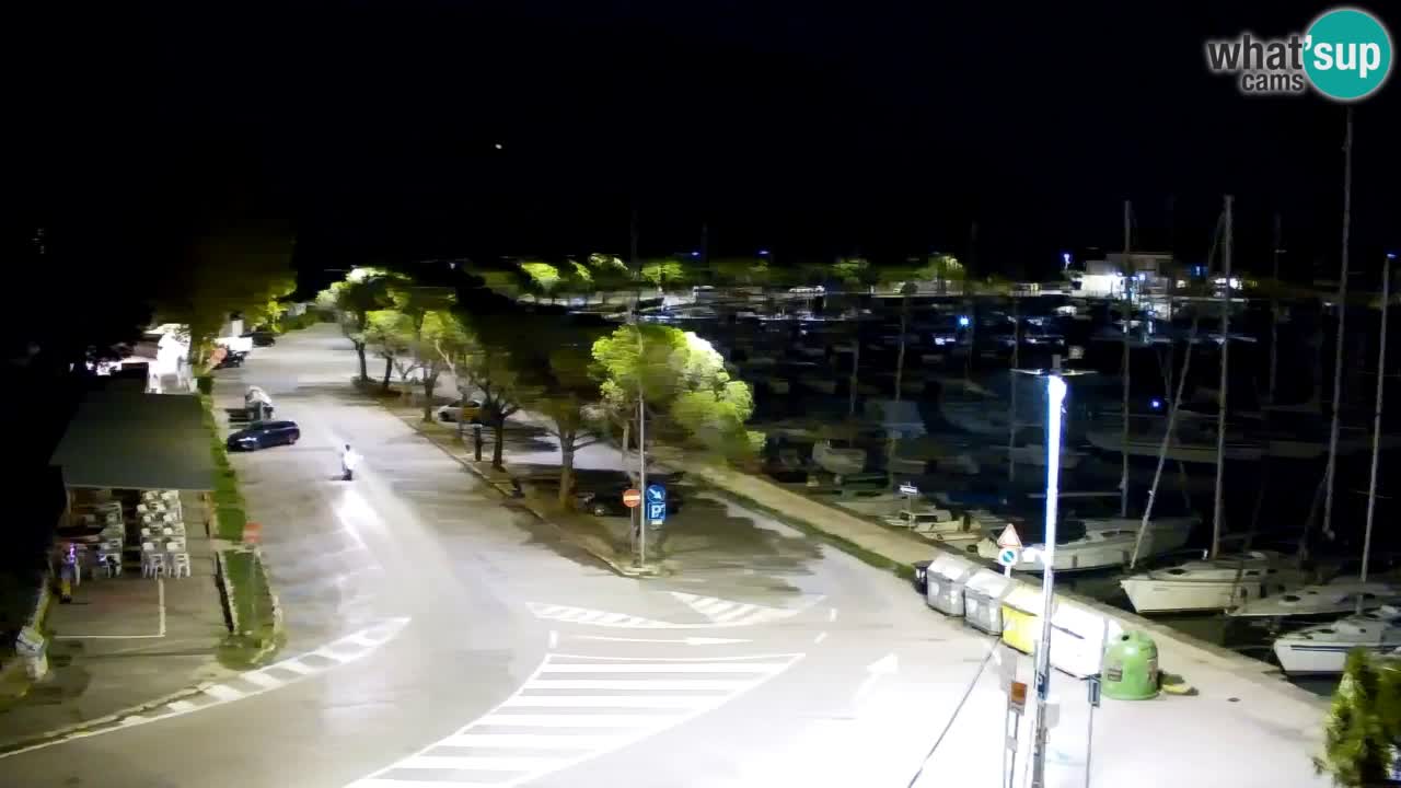 Webcam Baie de Sistiana – Vue en direct de la marina et de la baie