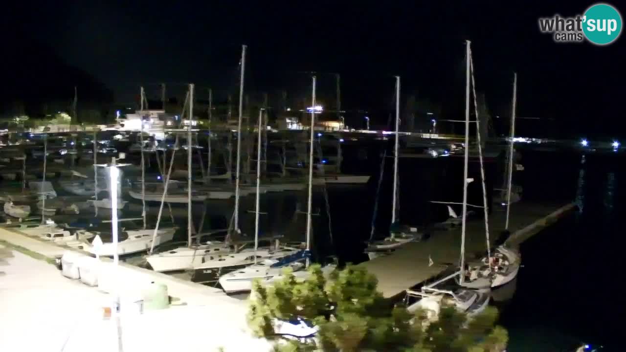Webcam Baie de Sistiana – Vue en direct de la marina et de la baie
