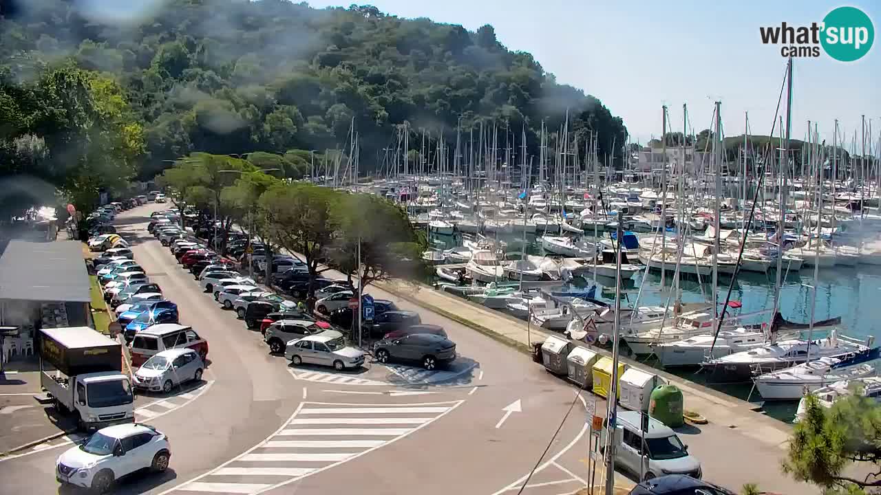 Web kamera Sistiana Uvala – Pogled uživo na marinu i zaljev