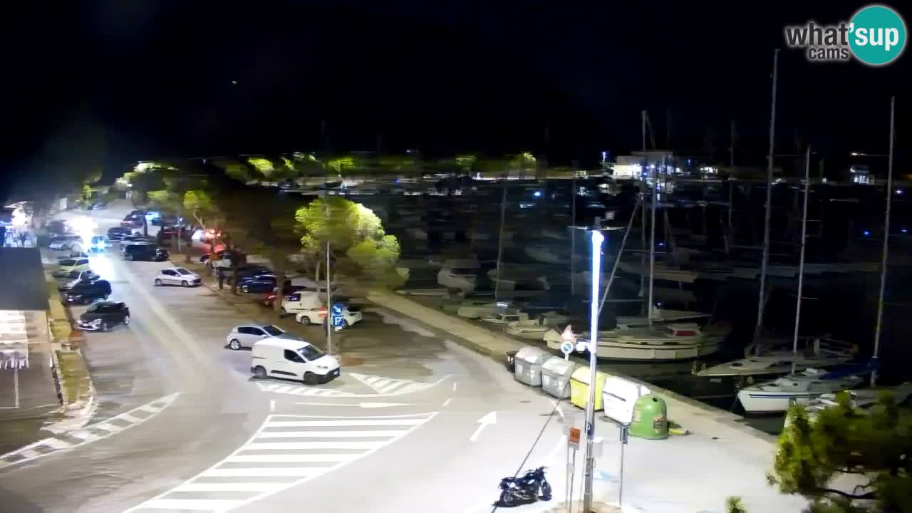 Webcam Baie de Sistiana – Vue en direct de la marina et de la baie