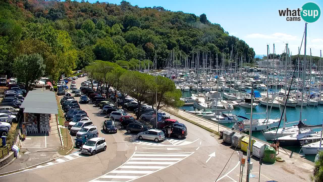 Webcam Sistiana Baia – Live View of the Marina and Gulf