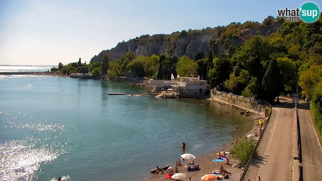 Webcam Sistiana Baia – Live View of the Marina and Gulf