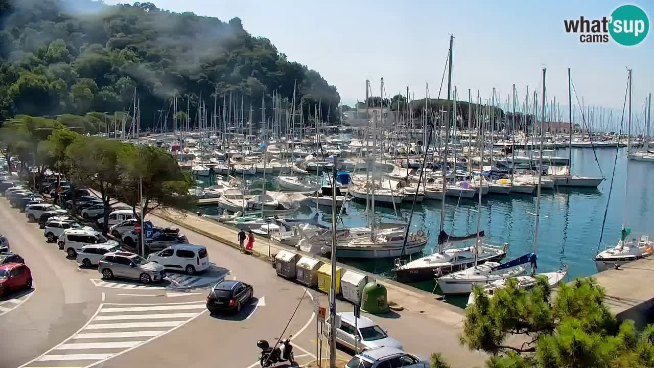 Webcam Baie de Sistiana – Vue en direct de la marina et de la baie